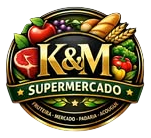 Logo do Supermercado K&M